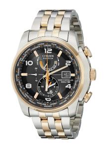 Citizen Men's AT9016-56H "World Time A-T" Stainless Steel Two-Tone Eco-Drive Watch