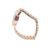 WRISTOLOGY Alex Womens Chunky Rose Gold Metal Boyfriend Watch with Crystals