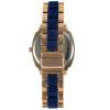 Peugeot Women's 7096RBL Rose-Gold and Blue Bracelet Watch