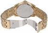 GUESS Women's U0147L2 "Polished Glamour" Gold-Tone Watch with Crystal Bezel