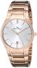 Lucien Piccard Men's LP-10607-RG-22S Davos Silver Dial Rose Gold Ion-Plated Stainless Steel Watch