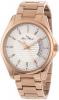 Lucien Piccard Men's 98660-RG-22S Excalibur Silver Textured Dial Rose Gold Ion-Plated Stainless Steel Watch