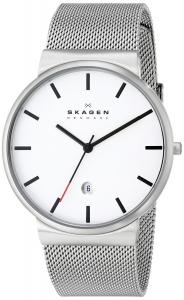 Skagen Men's SKW6052 Ancher Stainless Steel Watch with Mesh Band