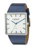 Stuhrling Original Men's 342.3315C2 Classic Ascot Saratoga Swiss Quartz Ultra Slim Date Blue Leather Strap Watch