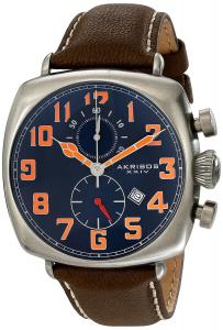 Akribos XXIV Men's AK786BU Analog Display Quartz Brown Watch