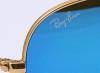 Ray-ban Men's and Women's Sunglasses MOD /Rb3025 112/17 Gold Frame Blue Mirror Lens Aviator 58mm Made in Italy