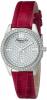 Kenneth Cole New York Women's KC2843 "Classic" Crystal-Accented Stainless Steel Watch with Red Leather Band
