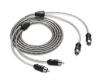 JL Audio XD-CLRAIC2-6 2-Channel Twisted-Pair Audio Interconnect Cable with Molded Connectors, 6-Feet