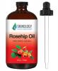 Skinology Rosehip Oil - 100% Pure Cold Pressed Certified Organic Virgin Rose Hip Seed Oil