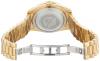 Akribos XXIV Men's AK488YG Diamond Quartz Gold-Tone Stainless Steel Bracelet Watch
