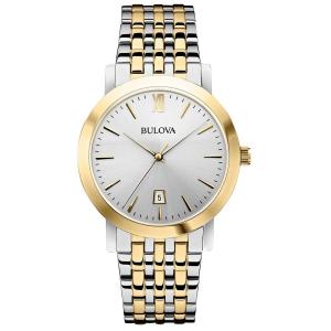 Đồng hồ nam Bulova 98B221 Mens Dress Two Tone Steel Bracelet Watch