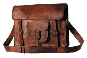 Handmadecart Leather Messenger Satchel Laptop Shoulder Bag for Men