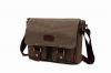 Genda 2Archer Canvas Hiking Traveling Satchel Messenger Bag