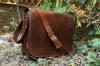 HLC Leather Full Flap Messenger Handmade Bag Laptop Bag Messenger Bag Satchel Bag