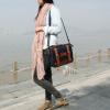 Ecosusi Women Vintage PU Leather Messenger Bag Cross Body Bag Handbag Satchel