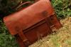 Handmadecraft Classic Leather Messenger Satchel Laptop Leather Briefcase Bag Leather Messenger Bag