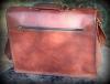 HLC Vintage Leather Laptop Bag 15" Messenger Handmade Briefcase Crossbody Shoulder Bag