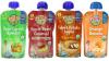 Earth's Best Organic Baby Food Puree 4 Pouch Flavor Variety Bundle: (1) Earth's Best Organic Orange Banana, (1) Earth's Best Organic Sweet Potato Apple, (1) Earth's Best Organic Apple Peach Oatmeal, and (1) Earth's Best Organic Pear Carrot Apricot, 4.0 - 