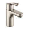 Hansgrohe 04167820 Solaris E Single-Hole Faucet, Brushed Nickel