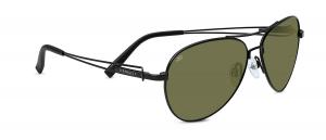 Serengeti Brando Sunglasses, Satin Black Frame, 555nm Lens