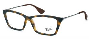 Ray Ban RX7022 Matthew Eyeglasses-5365 Rubber Havana-54mm