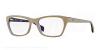 Ray Ban RX5298 Eyeglasses 5387, Top Matte Beige On Transparent Violet