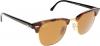 Ray-Ban Mens 0RB3016 Square Sunglasses, Spotted Brown,Havana Brown & Black, 49 mm