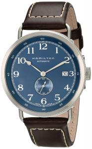 Hamilton Men's HML-H78455543 Khaki Analog Display Swiss Automatic Brown Watch