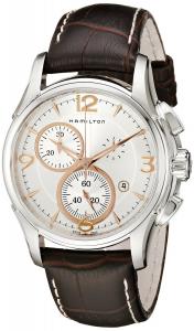 Hamilton Men's H32612555 Jazzmaster Chronograph Silver Dial Watch