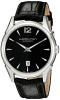 Hamilton Men's H38615735 Jazzmaster Slim Black Dial Watch