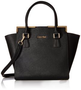 Calvin Klein Saffiano Shopper Top Handle Bag