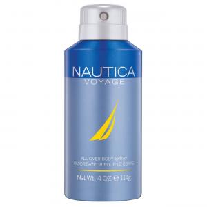 Nautica Voyage Body Spray, 4 Fluid Ounce (Pack of 3)