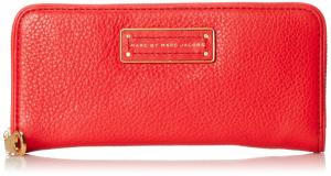 Marc by Marc Jacobs Too Hot To Handle Slim Zip Around Small Good Wallet