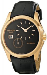 Tissot Men's T0354283605100 Analog Display Automatic Self Wind Black Watch