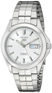 Đồng hồ nam Seiko Men's SNKK87 Two Tone Stainless Steel Analog with White Dial Watch