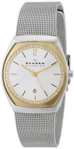 Skagen Women's SKW2050 Asta Quartz 3 Hand Date Stainless Steel Silver Watch