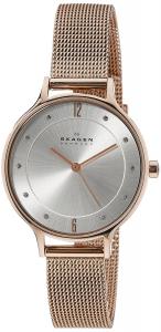 Skagen Women's SKW2151 Anita Quartz 3 Hand Stainless Steel Rose Gold Watch