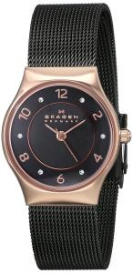 Skagen Women's SKW2270 Grenen Rose-Tone Stainless Steel Watch with Crystal Accents
