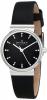 Skagen Women's SKW2193 Ancher Silver-Tone Stainless Steel Watch with Black Leather Band
