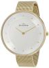 Skagen Women's SKW2141 Gitte Gold-Tone Stainless Steel Watch with Mesh Bracelet