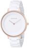 Skagen Women's SKW2316 Ditte Stainless Steel Watch with White Ceramic Band