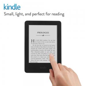 Kindle, 6" Glare-Free Touchscreen Display, Wi-Fi - Includes Special Offers