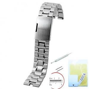 Ritche Stainless Watch Band Strap Replacement for Motorola Moto 360 Smartwatch Screen Protector