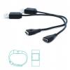 GOOQ Replacement USB Charger Cable for Fitbit Surge Wireless Activity Bracelet Fitness Smart Wristband Charging Cord