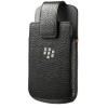BlackBerry ACC-60088-001 Leather Swivel Holster Case for Blackberry Classic Q20 - Retail Packaging - Black