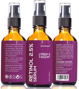 2 oz Retinol 2.5% (Vitamin A) - Facelift in a Bottle #3 - 100% Vegan Anti Aging Serum - SEE RESULTS OR MONEY-BACK - Big 2 ounce (Twice the Size) Wrinkle Erasing Formula - SOFTEN YOUR SKIN INSTANTLY!