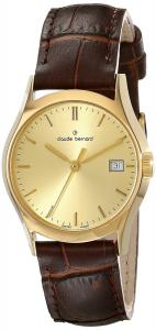 Claude Bernard Women's 54003 37J DI Classic Ladies Analog Display Swiss Quartz Brown Watch