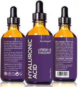 2 oz Hyaluronic Acid - Facelift in a Bottle #2 - 100% Vegan Professional Hydrating Serum - SEE RESULTS OR MONEY-BACK - Big 2 ounce (Twice the Size) Wrinkle Filling Hyaluron - PLUMP YOUR SKIN INSTANTLY