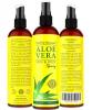 Aloe Vera Skin & Body SPRAY - 99% Organic - No THICKENERS - Extra Strong Formula - SEE RESULTS OR MONEY-BACK