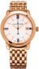 Alexander Heroic Macedon Mid-size Silver Dial Rose Gold Plated Stainless Steel Swiss Watch A111B-08